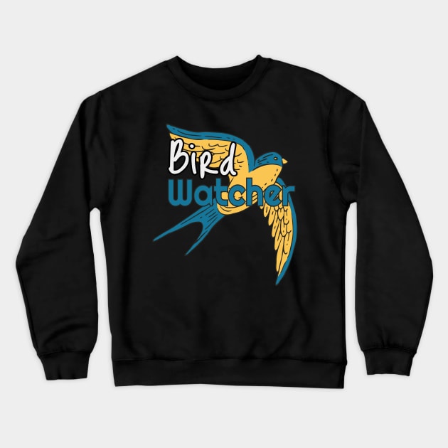 Bird Watcher Crewneck Sweatshirt by Foxxy Merch